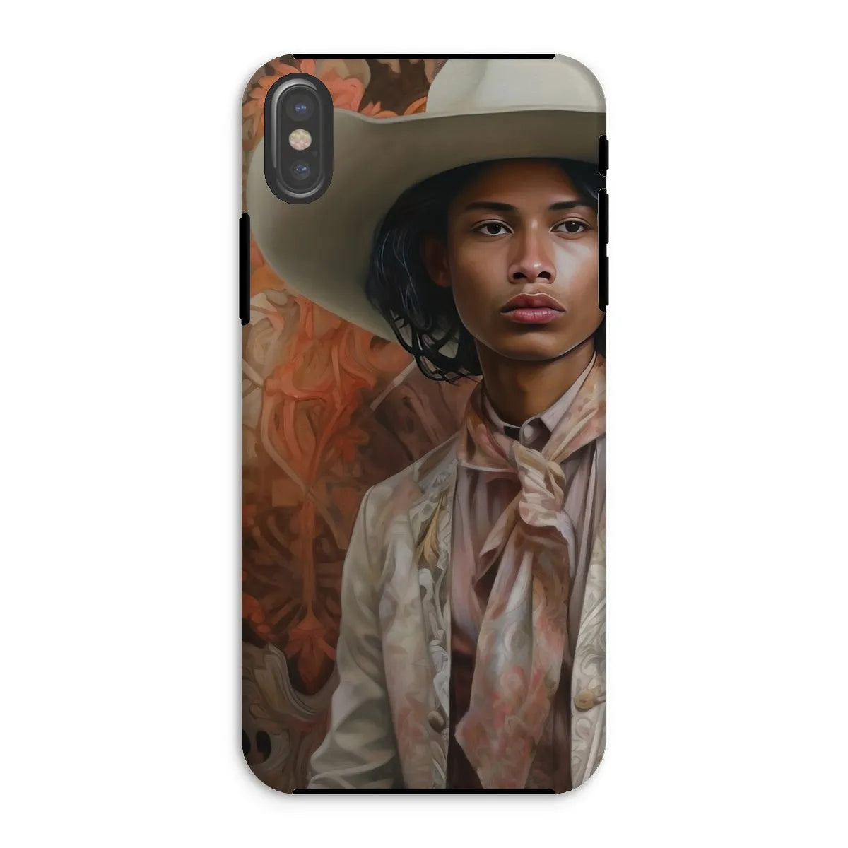 Arjuna The Gay Cowboy - Gay Aesthetic Art Phone Case - Iphone Xs / Matte - Mobile Phone Cases - Aesthetic Art
