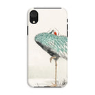 White-naped Crane - Numata Kashu Japanese Bird Iphone Case Xr / Matte Mobile Phone Cases