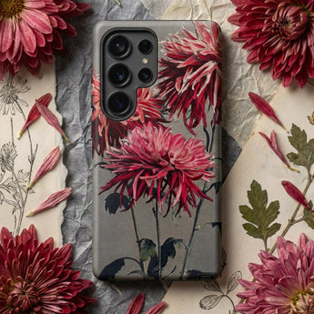 Asa–dsuma–bune - Kazumasa Ogawa Floral Phone Case, Mobile Cases, Toby Leon