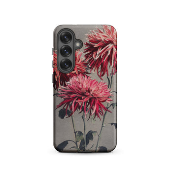 Asa–dsuma–bune - Kazumasa Ogawa Floral Phone Case, Samsung Galaxy S25 / Matte, Mobile Cases, Toby Leon