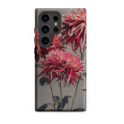 Asa–dsuma–bune Kazumasa Ogawa Floral Samsung Case, Galaxy S24 Ultra / Matte, Smartphone Case Floral Design