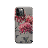 Asa–dsuma–bune - Ogawa Kazumasa Floral Iphone Case, 12 Pro / Matte, Floral-patterned Phone Case