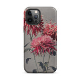 Asa–dsuma–bune - Ogawa Kazumasa Floral Iphone Case, 12 Pro Max / Matte, Floral-patterned Phone Case