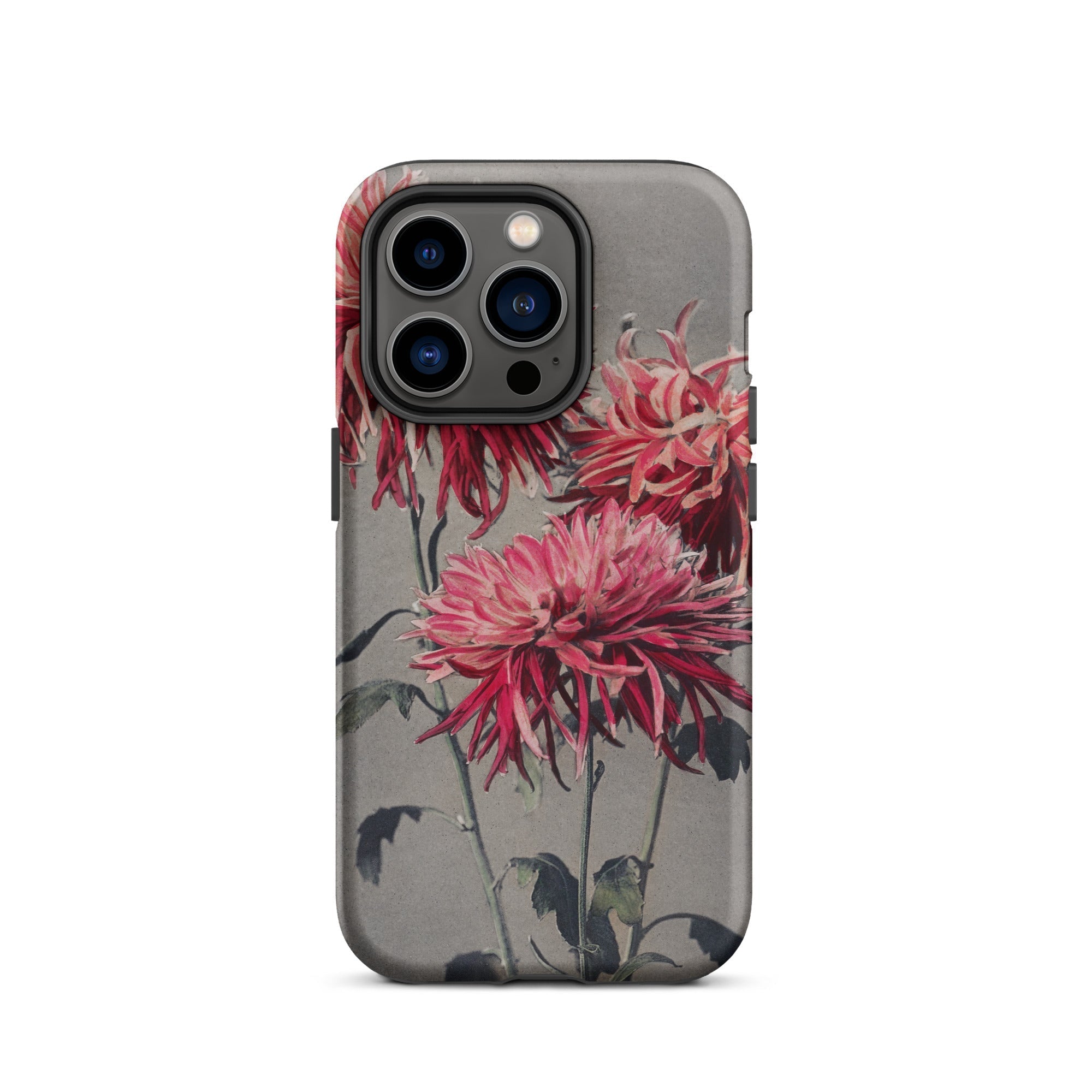 Asa–dsuma–bune Ogawa Kazumasa Floral Iphone Case, 14 Pro / Matte, Floral Patterned Phone Case