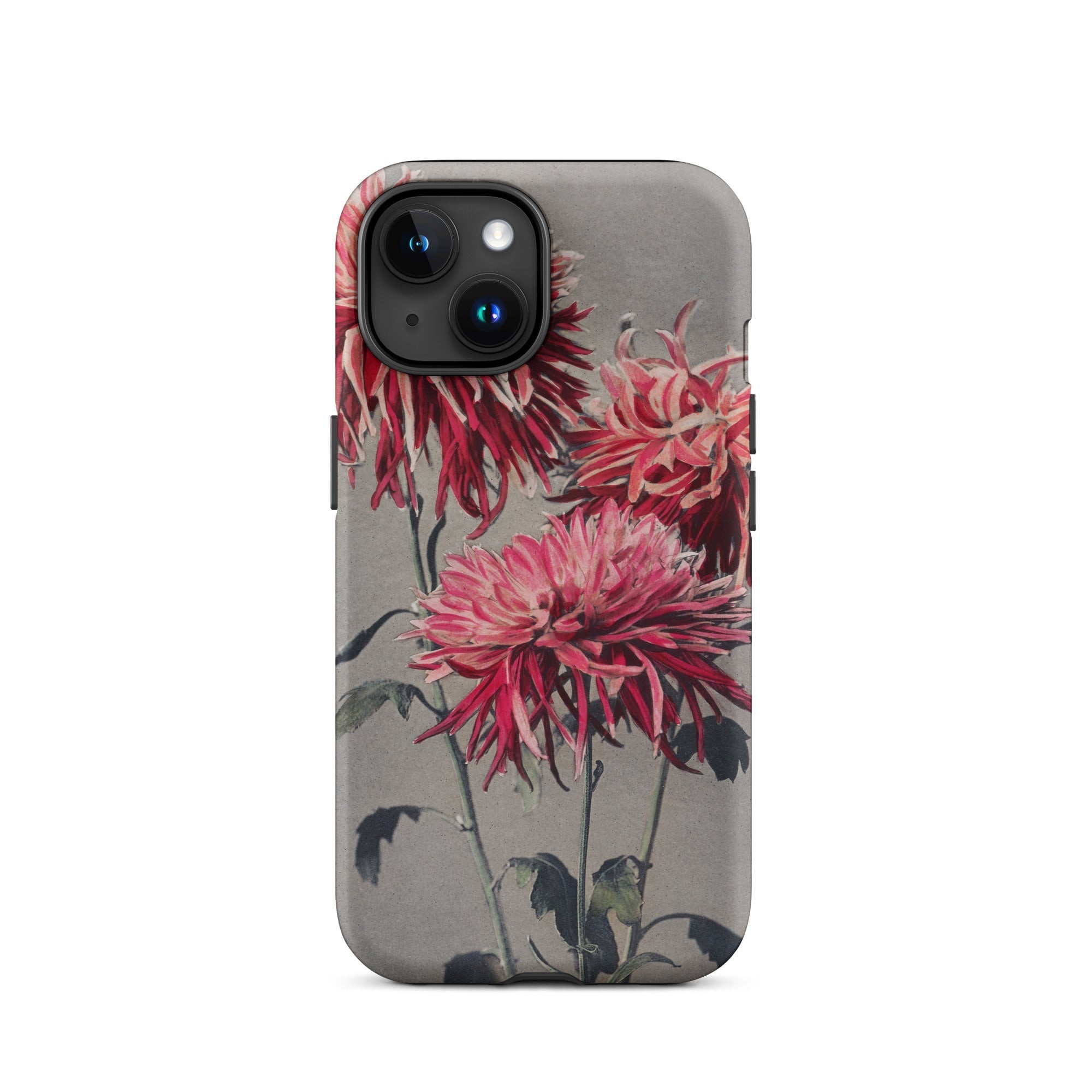 Asa–dsuma–bune Ogawa Kazumasa Floral Iphone Case, 15 / Matte, Floral Patterned Phone Case