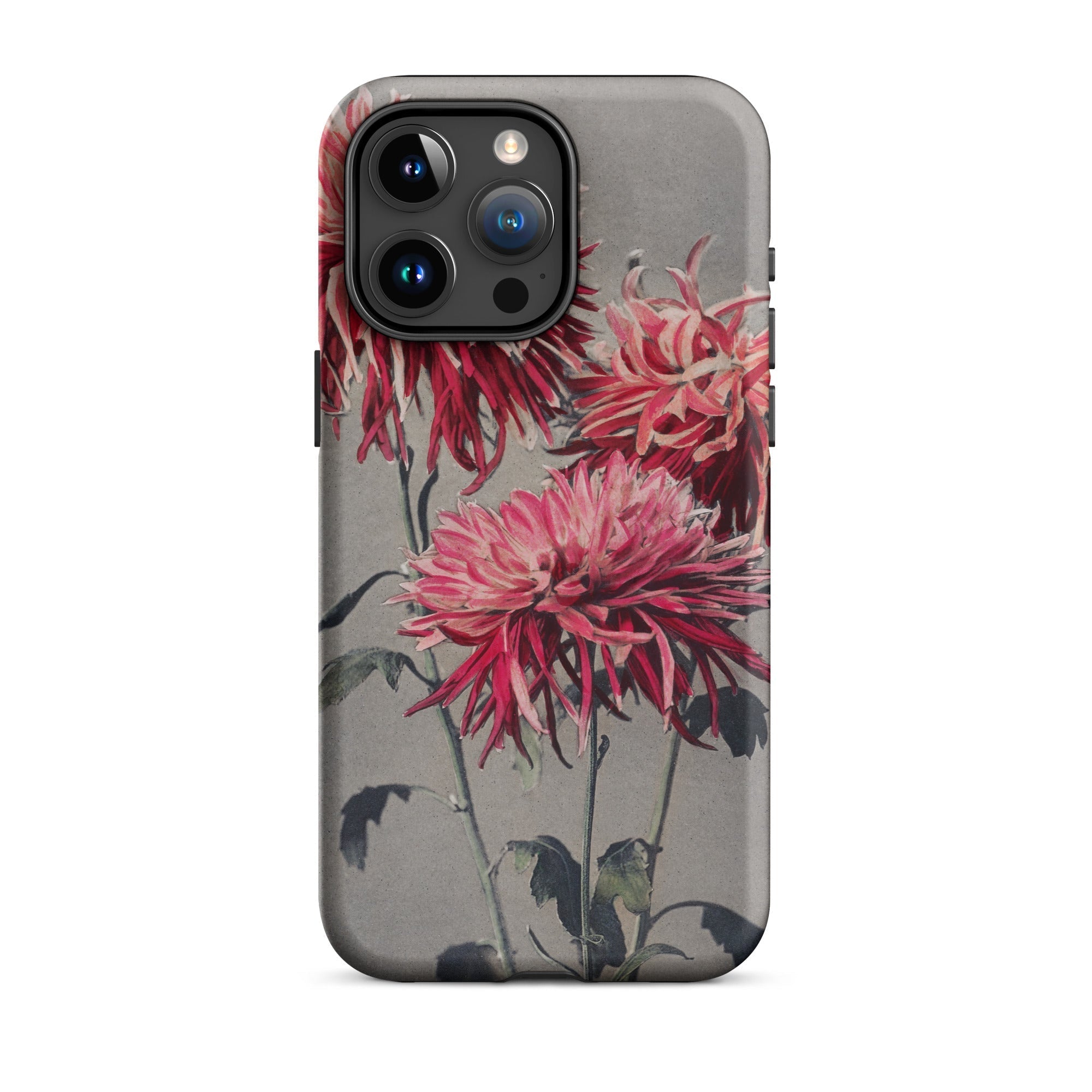 Asa–dsuma–bune Ogawa Kazumasa Floral Iphone Case, 15 Pro Max / Matte, Floral Patterned Phone Case