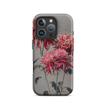 Asa–dsuma–bune - Ogawa Kazumasa Floral Iphone Case, 16 Pro / Matte, Floral-patterned Phone Case