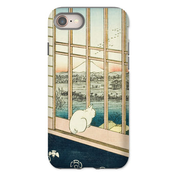 Asakusa Ricefields and Torinomachi Festival - Utagawa Hiroshige Iphone Case, 8 / Matte, Phone Case Japanese Art