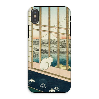 Asakusa Ricefields and Torinomachi Festival - Utagawa Hiroshige Iphone Case, Xs / Matte, Phone Case Japanese Art