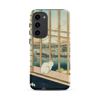 Asakusa Ricefields and Torinomachi Festival - Utagawa Hiroshige Phone Case Samsung Galaxy S23 Plus / Matte Phone Case Traditional Japanese