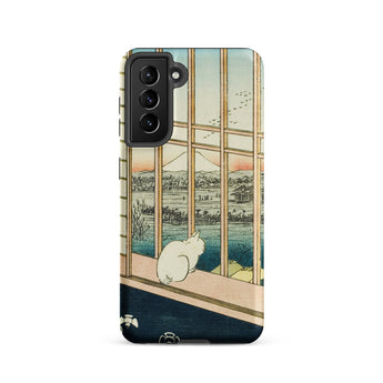 Asakusa Ricefields and Torinomachi Festival - Utagawa Hiroshige Samsung Case, Galaxy S21 / Matte, Phone Case Traditional Japanese Woodblock