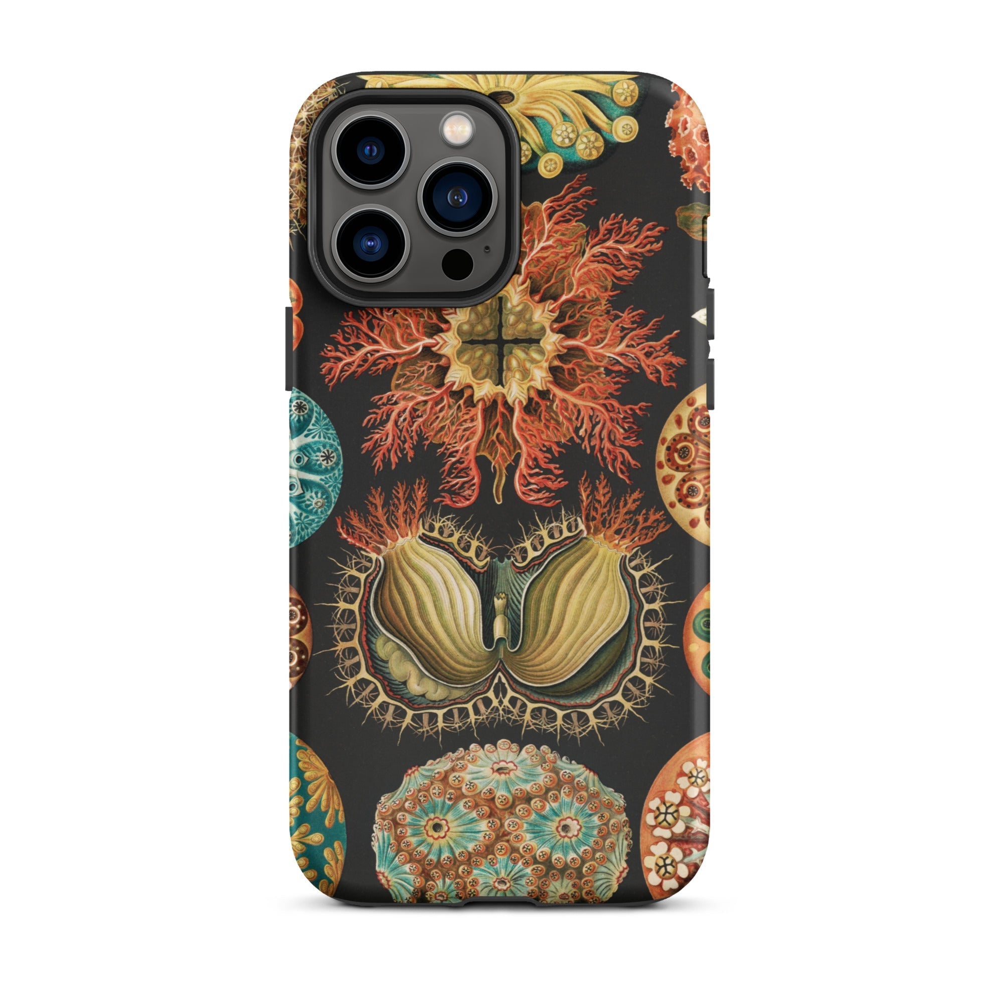 Ascidiae Sea Squirts Ernst Haeckel Iphone Case, 13 Pro Max / Matte, Botanical Patterned Phone Case
