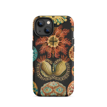 Ascidiae Sea Squirts - Ernst Haeckel Phone Case Iphone 14 / Matte Botanical-themed Iphone Case Ernst Haeckel Case, Gelatinous Lobes,