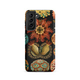 Ascidiae Sea Squirts - Ernst Haeckel Phone Case Samsung Galaxy S21 / Matte Black Adorned Vibrant Detailed Illustration Marine, Gelatinous