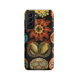 Ascidiae Sea Squirts - Ernst Haeckel Phone Case Samsung Galaxy S21 / Matte Black Phone Case Adorned Vibrant Detailed Illustration Marine