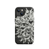 Asclepias Speciosa - Karl Blossfeldt Iphone Case, 13 / Matte, Black Phone Case Floral Pattern