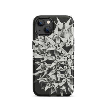 Asclepias Speciosa - Karl Blossfeldt Iphone Case, 13 / Matte, Black Phone Case Floral Pattern