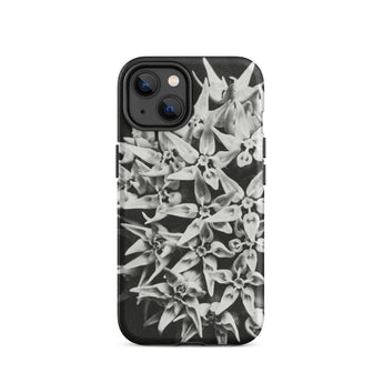 Asclepias Speciosa - Karl Blossfeldt Iphone Case, 14 / Matte, Black White Floral Phone Case