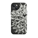 Asclepias Speciosa - Karl Blossfeldt Iphone Case, 14 Plus / Matte, Black White Floral Iphone Case