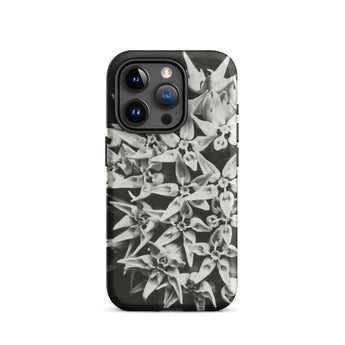 Asclepias Speciosa - Karl Blossfeldt Iphone Case, 15 Pro / Matte, Black Phone Case Floral Design