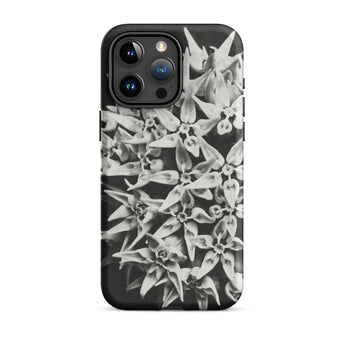 Asclepias Speciosa - Karl Blossfeldt Iphone Case, 15 Pro Max / Matte, Black Phone Case Floral Pattern