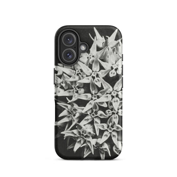 Asclepias Speciosa - Karl Blossfeldt Iphone Case, 16 / Matte, Black Phone Case Floral Design
