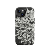 Asclepias Speciosa - Karl Blossfeldt Phone Case Iphone 15 / Matte Black White Floral Phone Case Karl Blossfeldt Photo, Monochrome