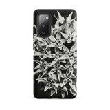 Asclepias Speciosa - Karl Blossfeldt Samsung Case, Galaxy S20 Fe / Matte, Black White Floral Pattern Phone Case