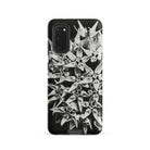 Asclepias Speciosa Karl Blossfeldt Samsung Case, Galaxy S20 / Matte, Black Smartphone Case White Floral Pattern