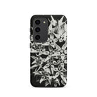 Asclepias Speciosa Karl Blossfeldt Samsung Case, Galaxy S23 / Matte, Smartphone Case Black White Floral Pattern