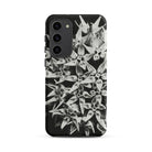 Asclepias Speciosa Karl Blossfeldt Samsung Case, Galaxy S23 Plus / Matte, Black Smartphone Monochrome Floral Design