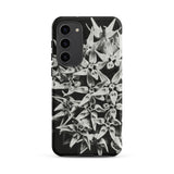Asclepias Speciosa - Karl Blossfeldt Samsung Case, Galaxy S23 Plus / Matte, Black Smartphone Monochrome Floral Design