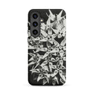 Asclepias Speciosa Karl Blossfeldt Samsung Case, Galaxy S24 Plus / Matte, Black White Floral Pattern Phone Case