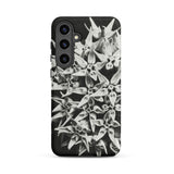 Asclepias Speciosa - Karl Blossfeldt Samsung Case, Galaxy S24 Plus / Matte, Black White Floral Pattern Phone Case