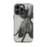 Asclepias Syriaca (common Milkweed) - Karl Blossfeldt Phone Case Iphone 14 Pro Max / Matte Black White Floral Iphone Case Karl Blossfeldt,