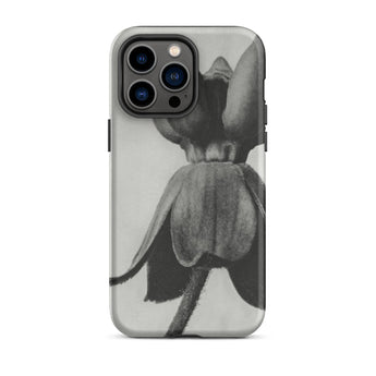 Asclepias Syriaca (common Milkweed) - Karl Blossfeldt Phone Case Iphone 14 Pro Max / Matte Black White Floral Iphone Case Karl Blossfeldt,