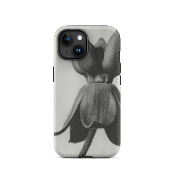 Asclepias Syriaca (common Milkweed) - Karl Blossfeldt Phone Case Iphone 15 / Matte Black White Floral Phone Case Karl Blossfeldt, Asclepias