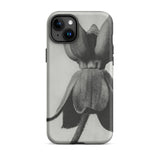 Asclepias Syriaca (common Milkweed) - Karl Blossfeldt Phone Case Iphone 15 Plus / Matte Black White Floral Phone Case Karl Blossfeldt,