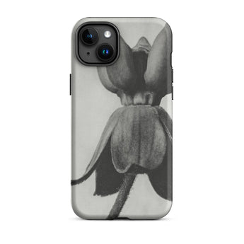 Asclepias Syriaca (common Milkweed) - Karl Blossfeldt Phone Case Iphone 15 Plus / Matte Black White Floral Phone Case Karl Blossfeldt,