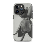Asclepias Syriaca (common Milkweed) - Karl Blossfeldt Phone Case Iphone 15 Pro Max / Matte Black White Floral Phone Case Karl Blossfeldt,