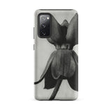 Asclepias Syriaca (common Milkweed) - Karl Blossfeldt Phone Case Samsung Galaxy S20 Fe / Matte Black White Pencil Sketch Phone Case