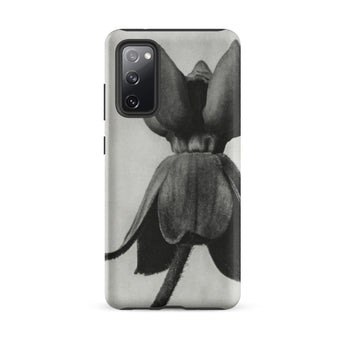 Asclepias Syriaca (common Milkweed) - Karl Blossfeldt Phone Case Samsung Galaxy S20 Fe / Matte Black White Pencil Sketch Phone Case