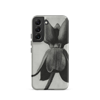 Asclepias Syriaca (common Milkweed) - Karl Blossfeldt Phone Case Samsung Galaxy S22 / Matte Black White Pencil Sketch Phone Case Detailed