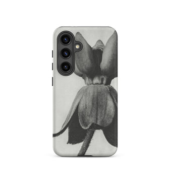 Asclepias Syriaca (common Milkweed) - Karl Blossfeldt Phone Case Samsung Galaxy S24 / Matte Sleek Black-and-white Phone Case Detailed