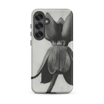 Asclepias Syriaca (common Milkweed) - Karl Blossfeldt Phone Case Samsung Galaxy S25 Plus / Matte Black White Floral Phone Case Detailed