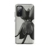 Asclepias Syriaca (common Milkweed) - Karl Blossfeldt Samsung Case, Galaxy S20 Fe / Matte, Smartphone Black White Floral Design