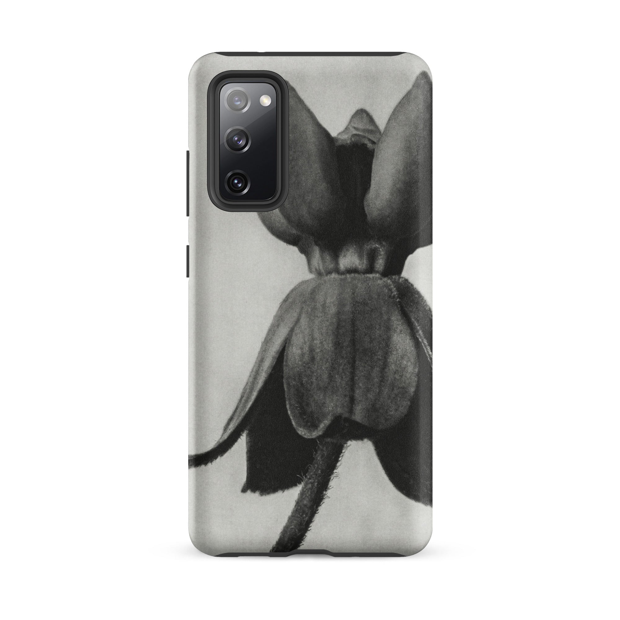 Asclepias Syriaca (common Milkweed) Karl Blossfeldt Samsung Case, Galaxy S20 Fe / Matte, Smartphone Black White Floral Design