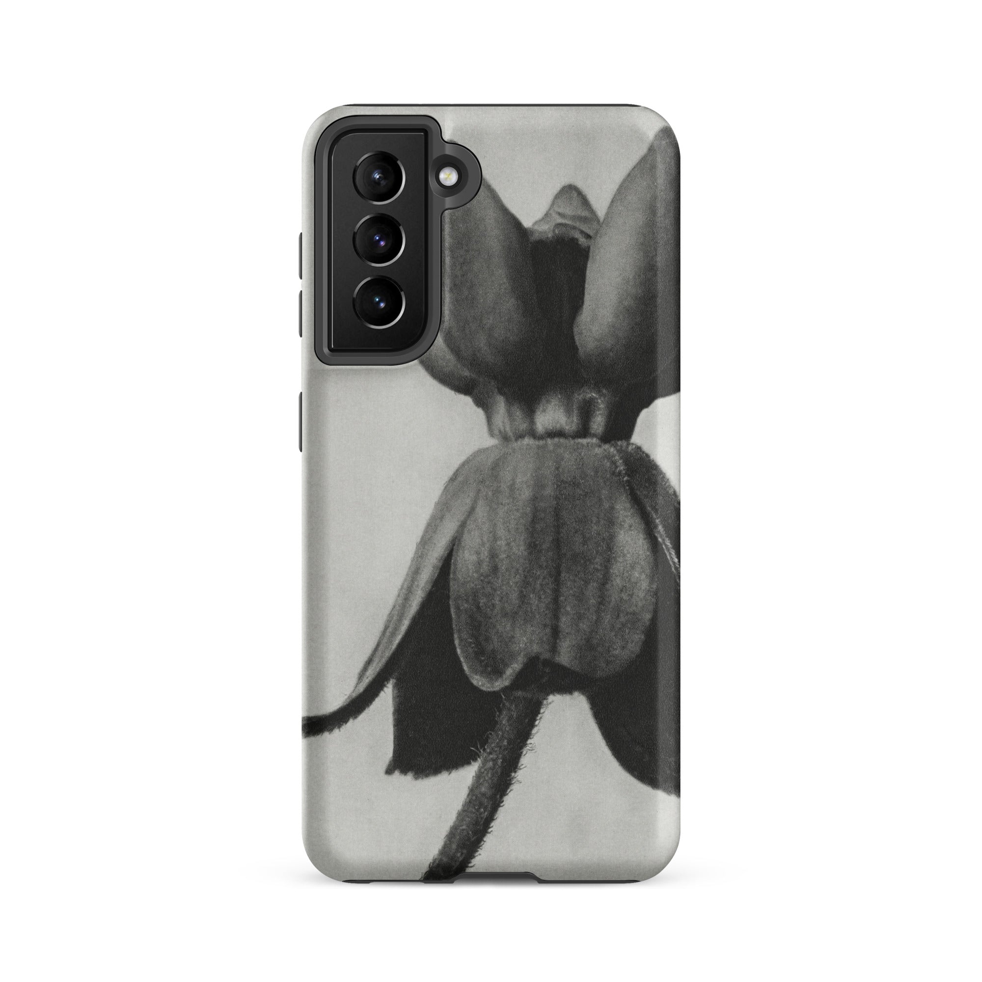 Asclepias Syriaca (common Milkweed) Karl Blossfeldt Samsung Case, Galaxy S21 Fe / Matte, Smartphone Black White Floral Design Case