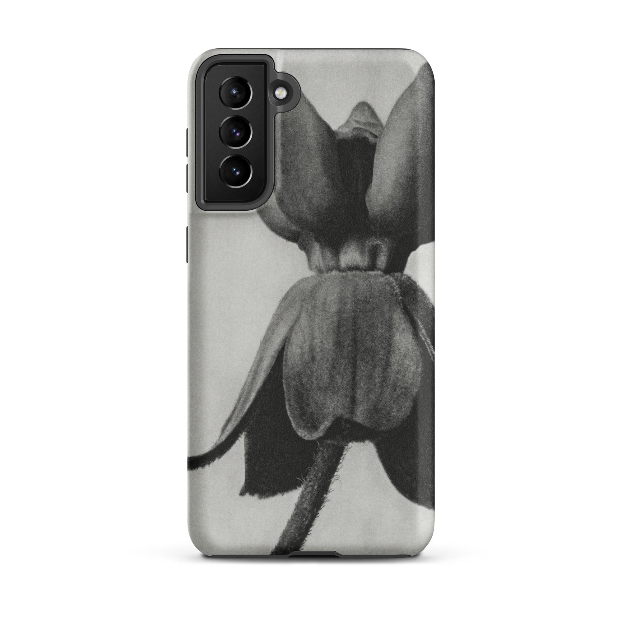Asclepias Syriaca (common Milkweed) Karl Blossfeldt Samsung Case, Galaxy S21 Plus / Matte, Smartphone Black White Floral Design Phone Case