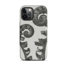 Aspidium Filix Mas (shield Fern Fronds) Karl Blossfeldt Iphone Case, 12 Pro Max / Matte, Fern Patterned Phone Case